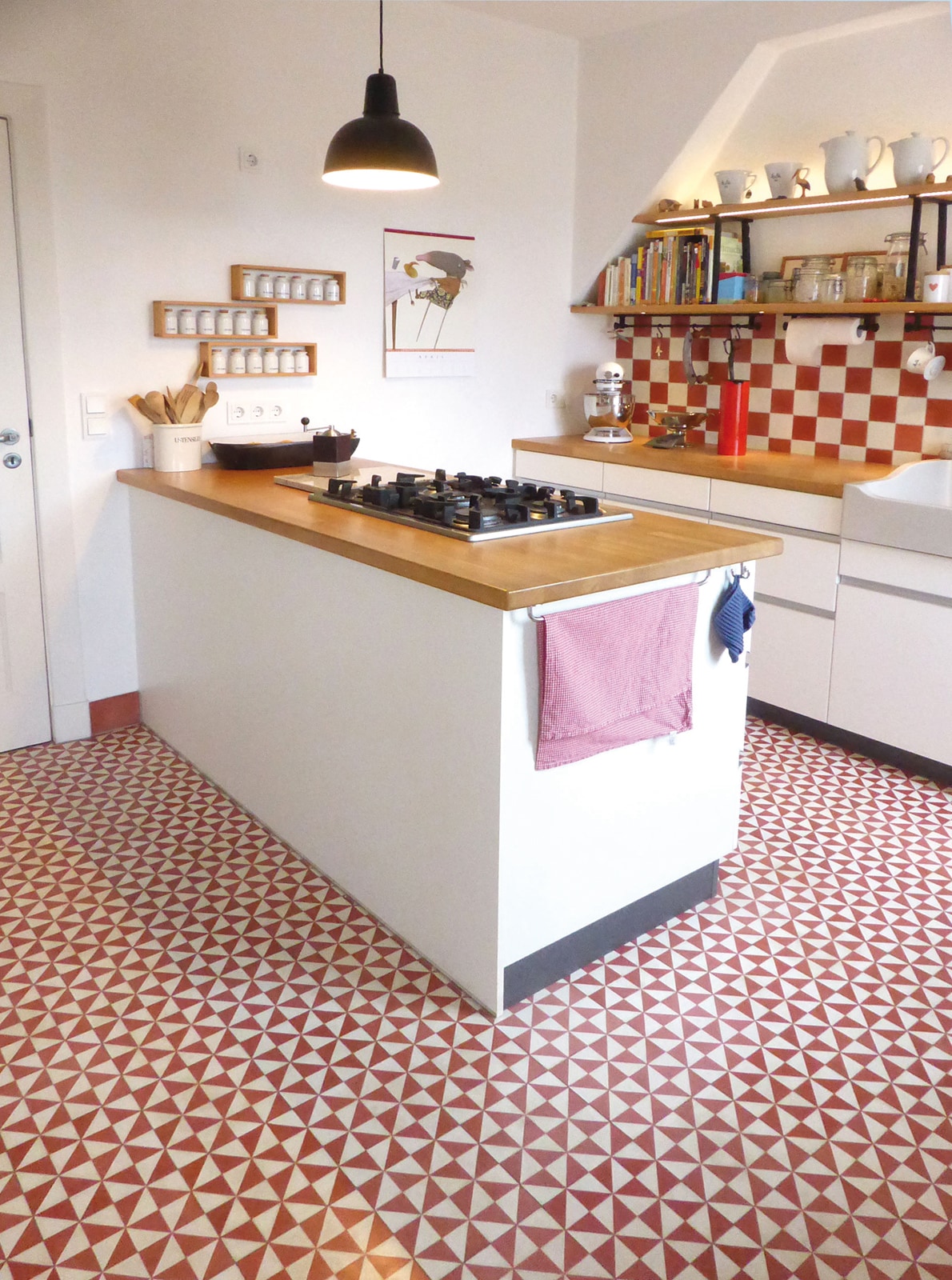 Cement tile N° 10432