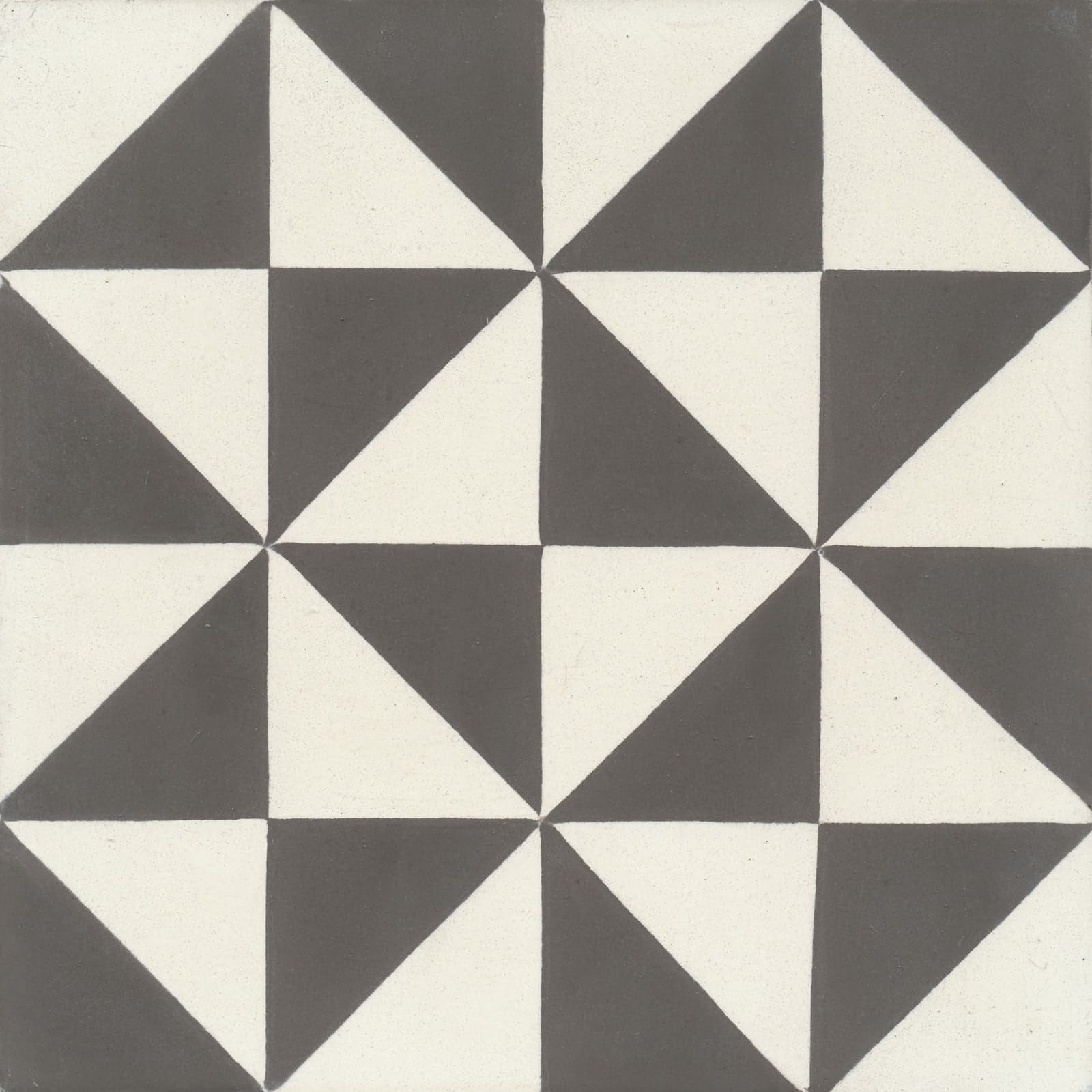 Zementfliesen N° 10461 im Detail, Oberfläche und Muster aus der Nähe