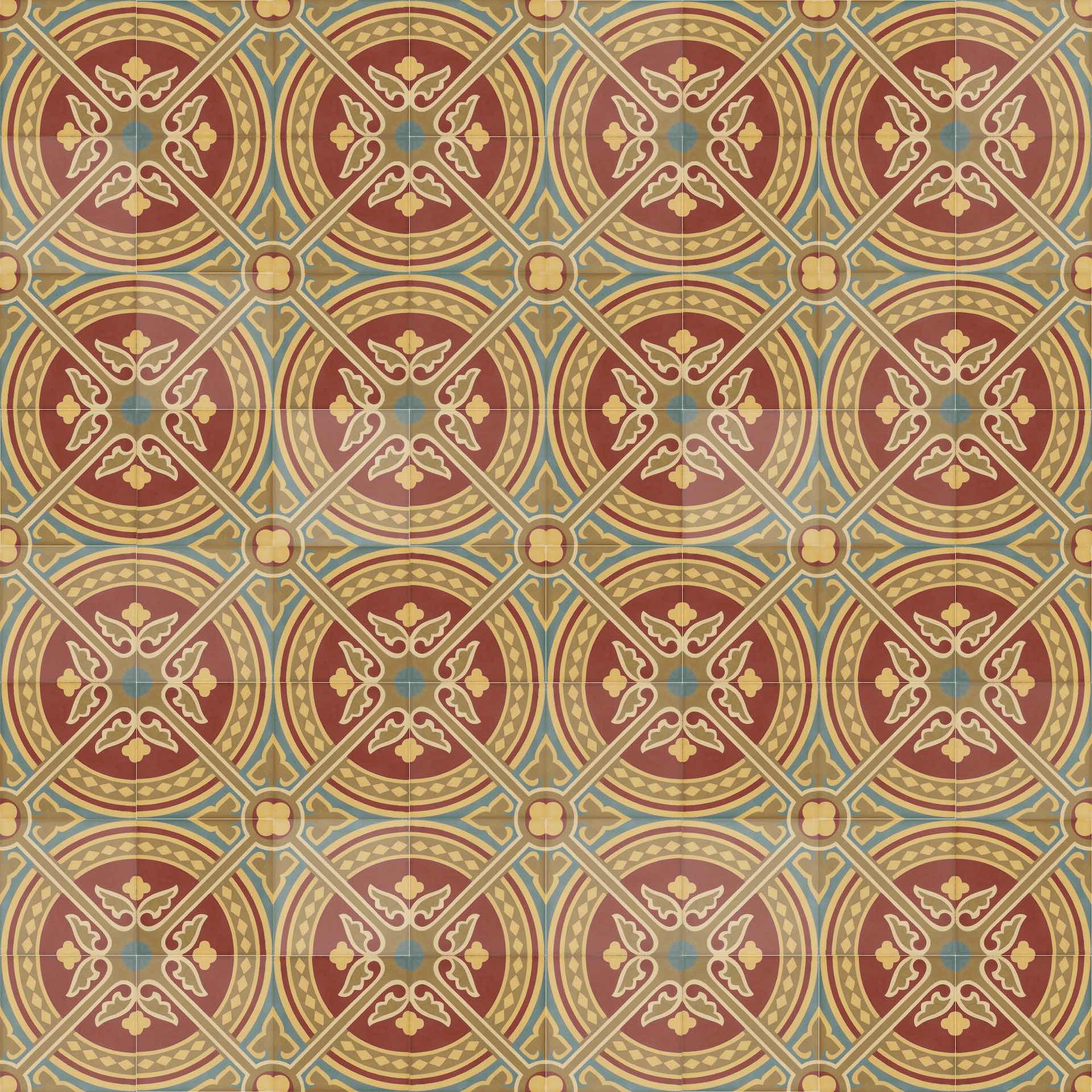 Cement tile N° 51049/165