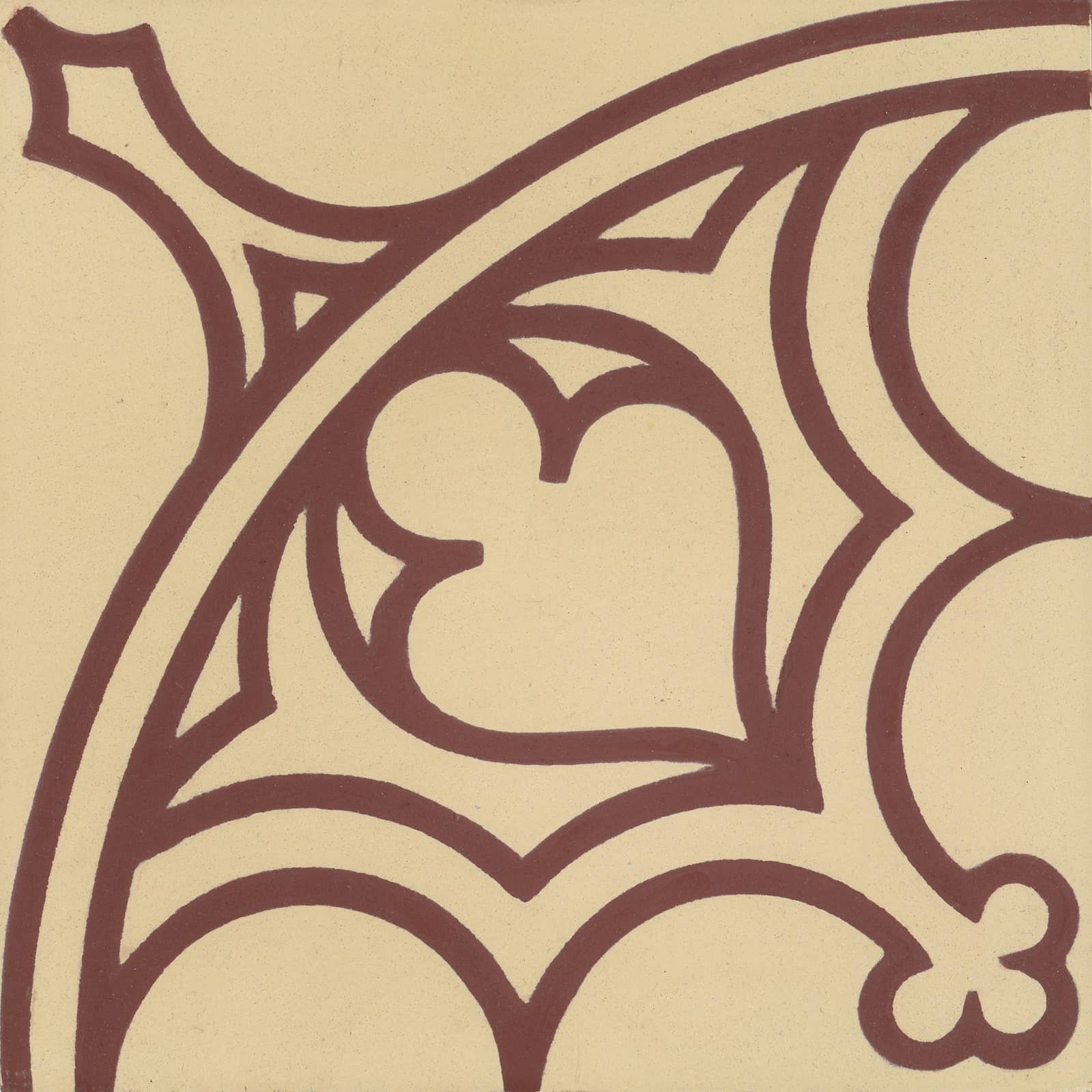 Zementfliese N° 51187/170 - Riffel
